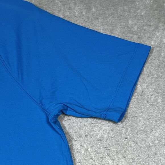 Rhone T-Shirt Mens Size Medium Blue Short Sleeve Performance Crew Neck Training - Picture 4 of 13